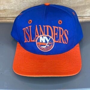 Vintage The Game NHL New York Islanders Snapback Hat OSFA